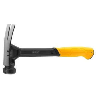 Młotek stalowy z karbowanym obuchem i magnetycznym uchwytem do gwoździ, 624g, DeWalt [DWHT51005-0]