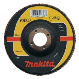 Tarcza listkowa, 125/22,23mm, K80, ZIRKON, Makita [P-65517]