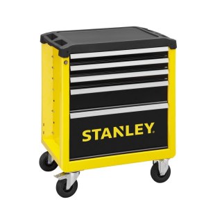 Wózek narzędziowy 5-szufladowy żółty bez narzędzi, Stanley [STST74305-1]