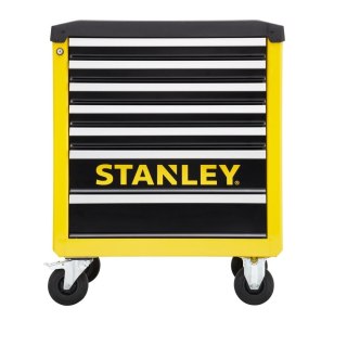 Wózek narzędziowy 7-szufladowy żółty bez narzędzi, Stanley [STST74306-1]