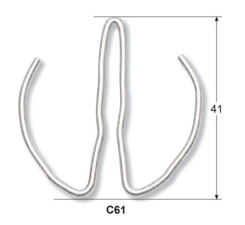 Zestaw 10 zawleczek zabezpieczających do nasadek udarowych 3/4" Koken [PKC61]