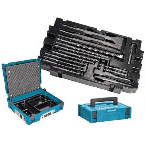 Zestaw 17 szt. wierteł i dłut do betonu SDS+ Makita [B-53877] w walizce MAKPAC