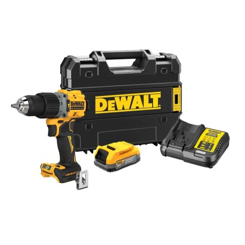 Akumulatorowa, udarowa wiertarko-wkrętarka 18V G3 XR, DeWalt [DCD805E1T-QW] Li-Ion, 1x1,7Ah, POWERSTACK