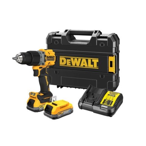 Akumulatorowa, udarowa wiertarko-wkrętarka 18V G3 XR, DeWalt [DCD805E2T-QW] Li-Ion, 2x1,7Ah, POWERSTACK