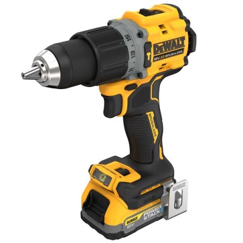 Akumulatorowa, udarowa wiertarko-wkrętarka 18V G3 XR, DeWalt [DCD805E2T-QW] Li-Ion, 2x1,7Ah, POWERSTACK