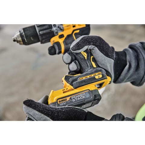 Akumulatorowa, udarowa wiertarko-wkrętarka 18V G3 XR, DeWalt [DCD805E2T-QW] Li-Ion, 2x1,7Ah, POWERSTACK