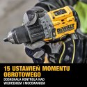 Akumulatorowa, udarowa wiertarko-wkrętarka 18V XR, DeWalt [DCD805NT-XJ]