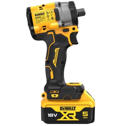 Akumulatorowy klucz udarowy 1/2' 406Nm 18V XR DeWalt [DCF922P2T-QW] 2x5,0Ah