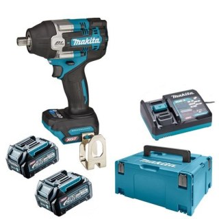 Akumulatorowy klucz udarowy 1/2", 40V max Makita [TW008GD201] 2x2,5Ah, Li-Ion, XGT