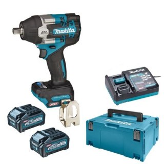 Akumulatorowy klucz udarowy 1/2", 40V max Makita [TW008GM201] 2x4,0Ah, Li-Ion, XGT