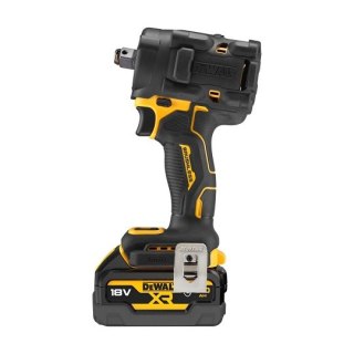 Akumulatorowy klucz udarowy 1/2" z gumową osłoną głowicy, 406Nm, 18V XR, DeWalt [DCF921P2G-QW] 2x5,0Ah, Li-Ion