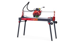 Elektryczna przecinarka na mokro do płytek 120,5cm, DC-250 1200 PYTHON, Rubi [56939] z tarczą CEV-250mm