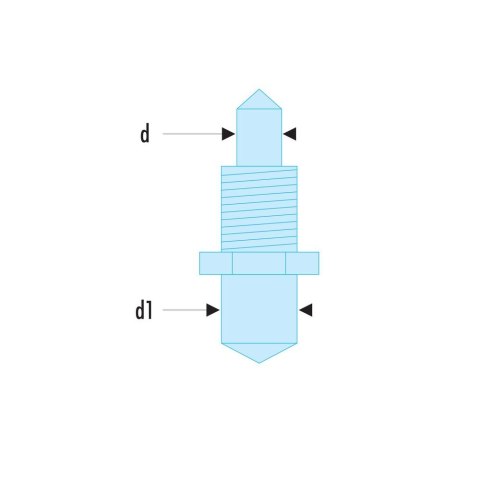 Klucz hakowy do nakrętek z otworami nawierconymi na czole Facom [117.B]