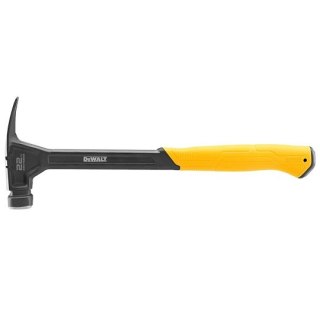 Młotek stalowy jednoczęściowy z magnetycznym uchwytem do gwoździ, 624g, DeWalt [DWHT51006-0]