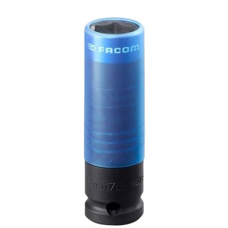 Nasadka udarowa sześciokątna 1/2" do śrub 17mm, do odkręcania kół, FACOM [NSI.17L]