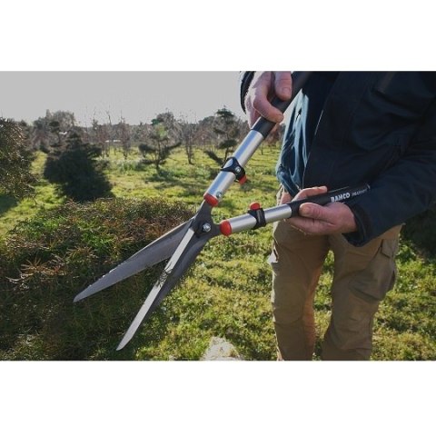 Precyzyjne, lekkie nożyce do żywopłotu Bahco [P52-SL-20]