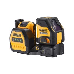 Samopoziomujący laser krzyżowy z wiązką zieloną, 30m, DeWALT [DCE088D1G18-QW]