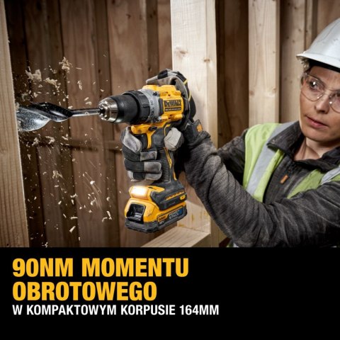 Wiertarko-wkrętarka akumulatorowa 18V XR, DeWalt [DCD800E2T-QW] 2x1,7Ah