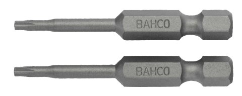 Zestaw 2 szt. końcówek 1/4" Torx T10/50mm, Bahco [59S/50T10-2P]