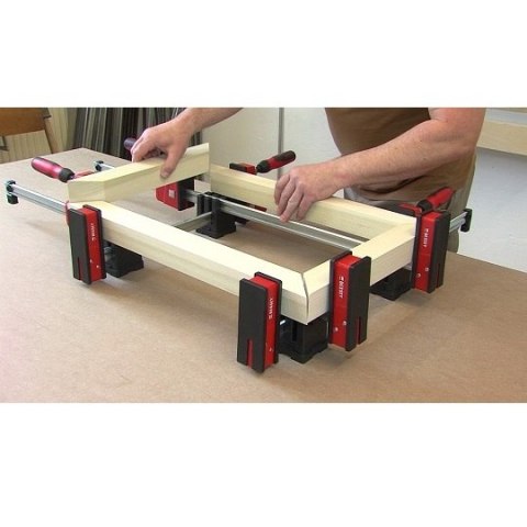 Zestaw 4 ścisków pełnopowierzchniowych REVO KRE100-2K Bessey [KRE-SET-A]