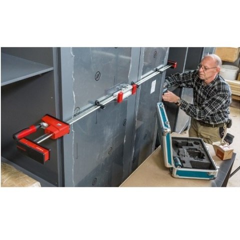 Zestaw 4 ścisków pełnopowierzchniowych REVO KRE100-2K Bessey [KRE-SET-A]