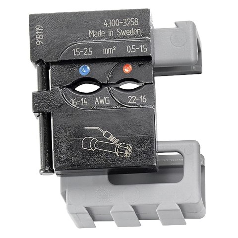 Zestaw dla elektryków firmy Facom [819810] ściągacze izolacji , praska oraz 4 matryce do zagniatania