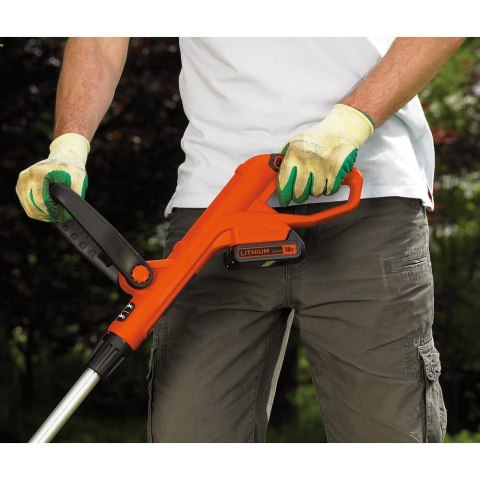Akumulatorowa podkaszarka do trawy 23cm, Black+Decker [GLC1823L20-QW] 18V Li-Ion 1x2,0Ah