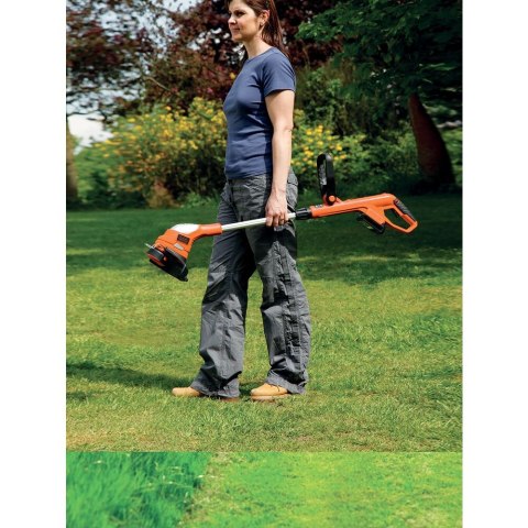 Akumulatorowa podkaszarka do trawy 23cm, Black+Decker [GLC1823L20-QW] 18V Li-Ion 1x2,0Ah