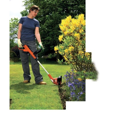 Akumulatorowa podkaszarka do trawy 23cm, Black+Decker [GLC1823L20-QW] 18V Li-Ion 1x2,0Ah