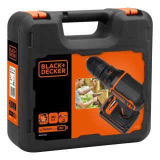 Akumulatorowa wiertarko-wkrętarka 18V Li-Ion, 1x1.5Ah Black+Decker [BDCDC18K-QW]