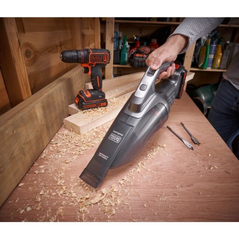 Akumulatorowy odkurzacz 18V Li-Ion Dustbuster, Black+Decker [BCHV001B-XJ]