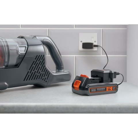 Akumulatorowy odkurzacz pionowy 2w1, 18V, Black+Decker [BHFEA18D1-QW] 2,0Ah
