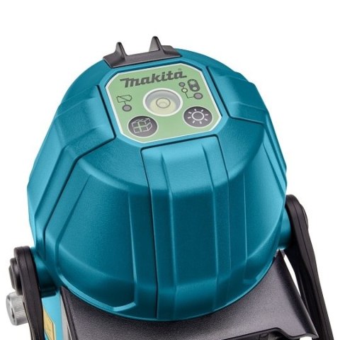 Akumulatorowy, samopoziomujący laser krzyżowy z wiązką zieloną, 12V max, Makita [SK10GDZ] Li-Ion
