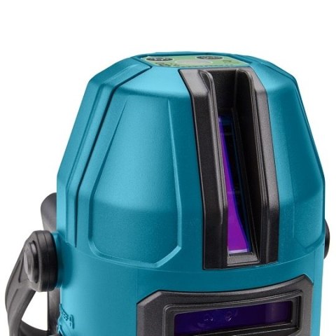 Akumulatorowy, samopoziomujący laser krzyżowy z wiązką zieloną, 12V max, Makita [SK10GDZ] Li-Ion