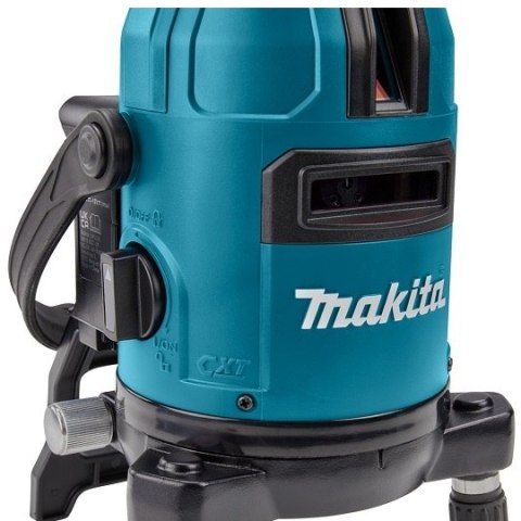 Akumulatorowy, samopoziomujący laser krzyżowy z wiązką zieloną, 12V max, Makita [SK10GDZ] Li-Ion