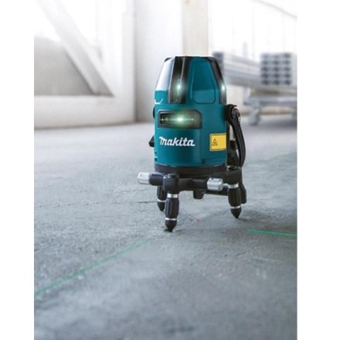 Akumulatorowy, samopoziomujący laser wielowiązkowy z wiązką zieloną, 12V max, Makita [SK20GDZ] Li-Ion