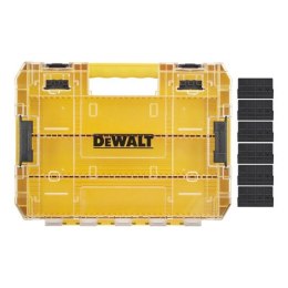 Duża skrzynka Large Tough Case+ DeWALT [DT70839-QZ] z 6 przegródkami