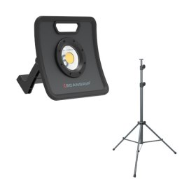 Lampa robocza COB LED 6000 lumenów, NOVA 6K 03.5442 + statyw 03.5431 SCANGRIP [49.0215]