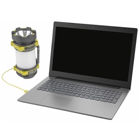 Latarka biwakowa 360° z powerbankiem, LED 350 lumenów, EXTOL [43140] USB