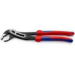 Szczypce do rur Aligator 300mm Knipex [88 02 300 T] rękojeść dwukomponentowa z zaczepem do asekuracji