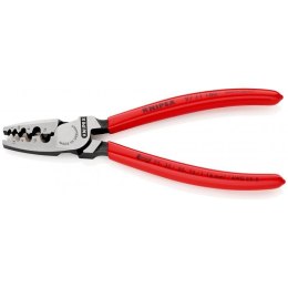 Szczypce do zagniatania tulejek kablowych 180mm Knipex [97 71 180] rękojeści jednokomponentowe