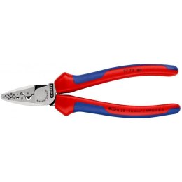 Szczypce do zagniatania tulejek kablowych 180mm Knipex [97 72 180]