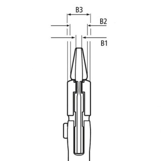 Szczypce nastawne/klucz 250mm KNIPEX [86 05 250 T] dwukomponentowe rękojeści z zaczepem do asekuracji