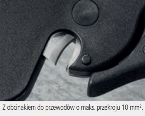 Szczypce wielofunkcyjne, do ciecia, ściągania izolacji i zagniatania Knipex [12 72 190]