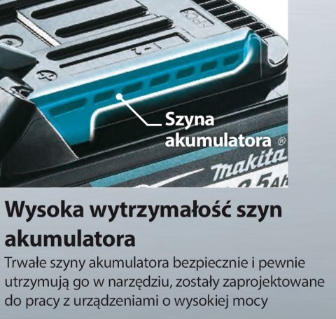 Zestaw 4 akumulatorów 40V Li-Ion 5,0Ah XGT Makita BL4050F z ładowarką DC40RB Makita [191U42-2]