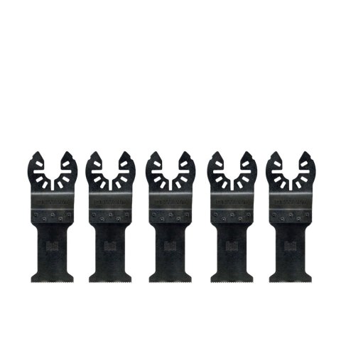 Zestaw 5 brzeszczotów do cięcia drewna z gwoździami, DeWalt [DT20723-QZ] do narzędzi wielofunkcyjnych