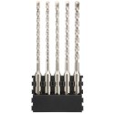 Zestaw 5szt. wierteł SDS+ do betonu, 5/5.5/6/6.5/7mm, DeWALT [DT70838-QZ] kompatybilne z systemem Tough Case+