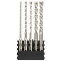 Zestaw 5szt. wierteł SDS+ do betonu, 5/6/8/10/12mm, DeWALT [DT70837-QZ]