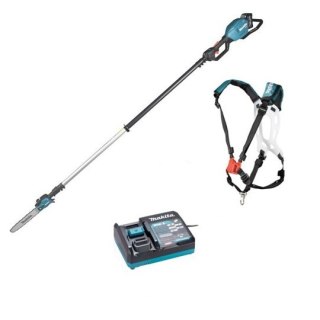 Akumulatorowa piła łańcuchowa na wysięgniku, 30 cm, 40V max XGT, Makita [UA004GM101] 4,0Ah, Li-Ion, uprząż + Gratis rękawice