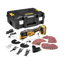 Akumulatorowe narzędzie wielofunkcyjne 18V Li-Ion 1x1,7Ah POWERSTACK, DeWalt [DCS356E1T-XJ] 32 akcesoria